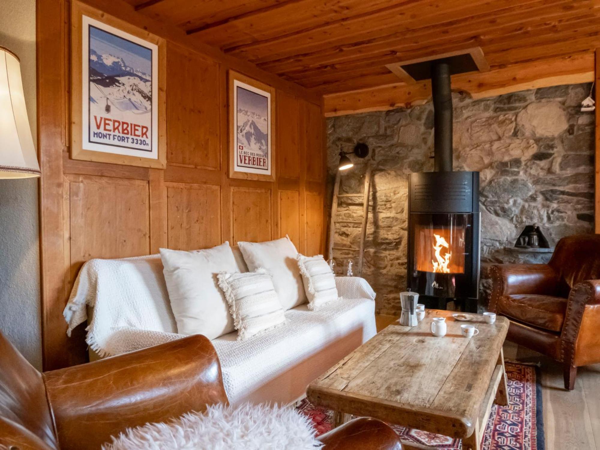 Chalet La Pive By Interhome Verbier Luaran gambar